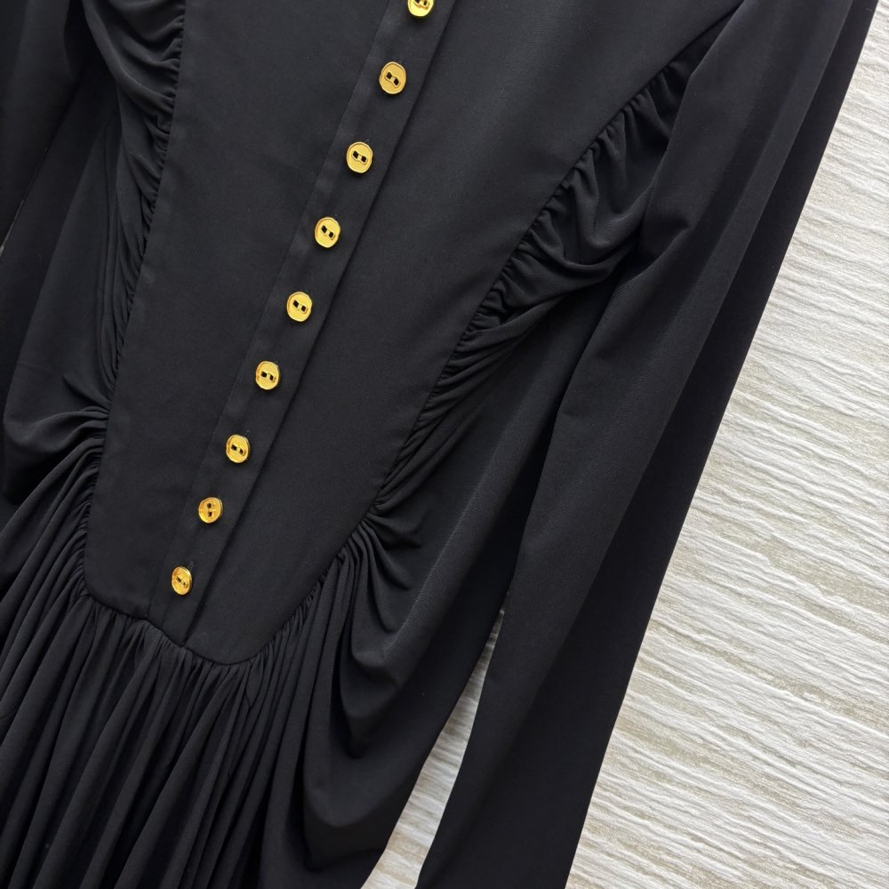 Fitting dress at style retro in French style фото 5