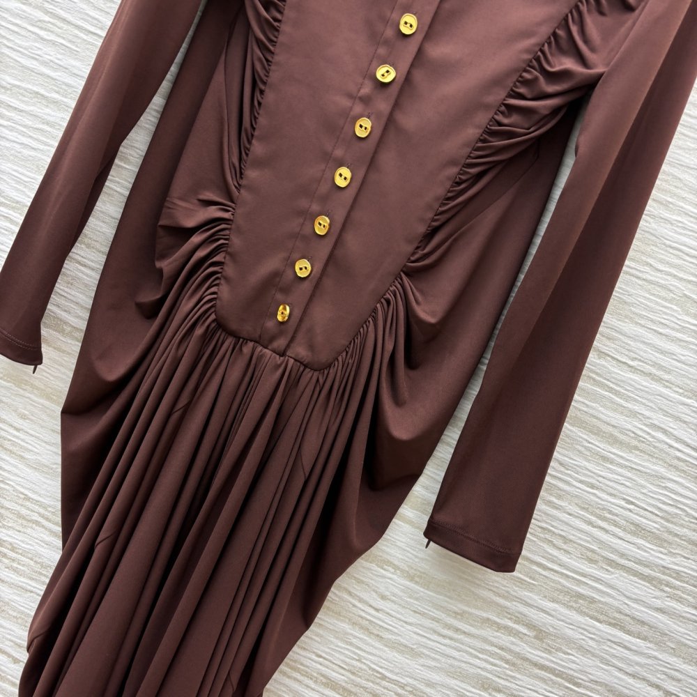 Fitting dress at style retro in French style фото 6