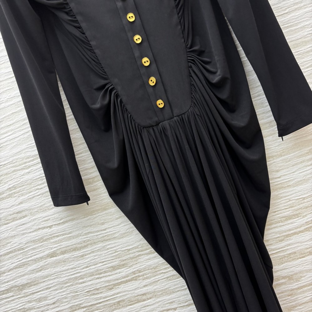 Fitting dress at style retro in French style фото 6