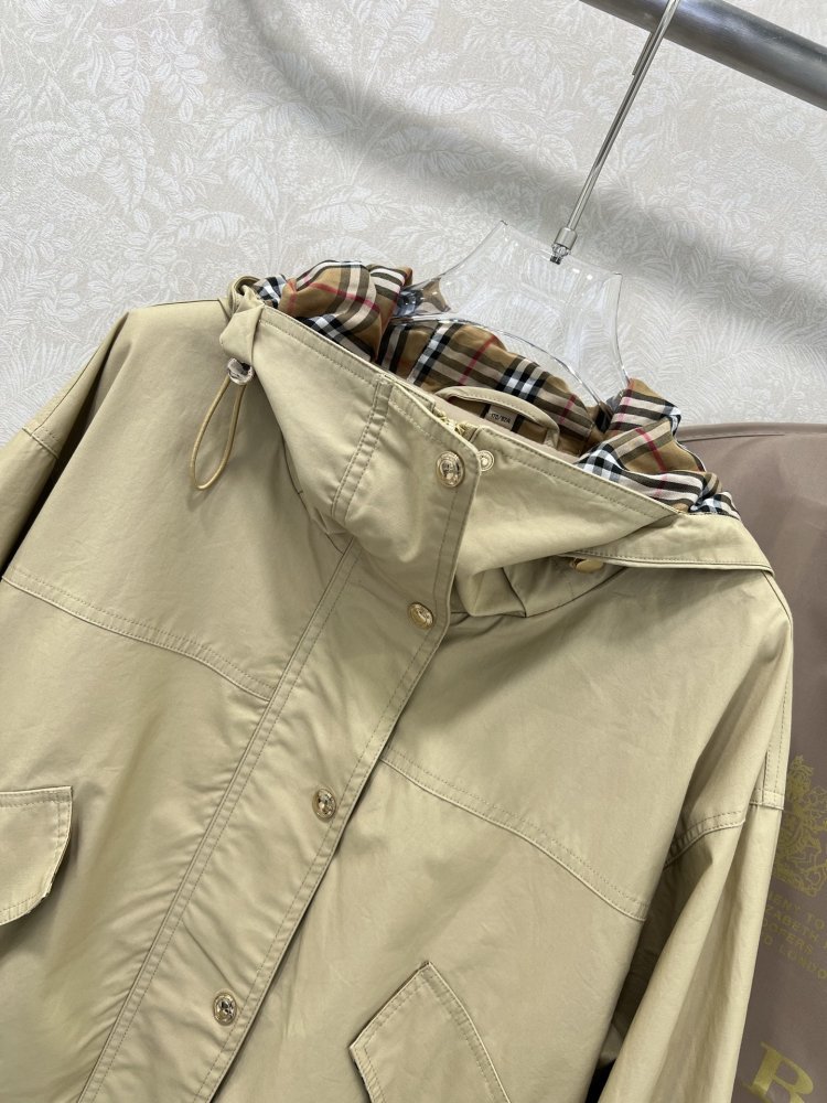 Однобортная куртка з капюшоном фото 2