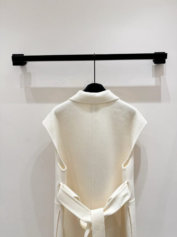 Однобортний двосторонній кашеміру жилет фото 6