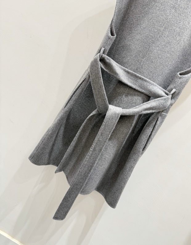 Single-breasted bilateral cashmere vest фото 7