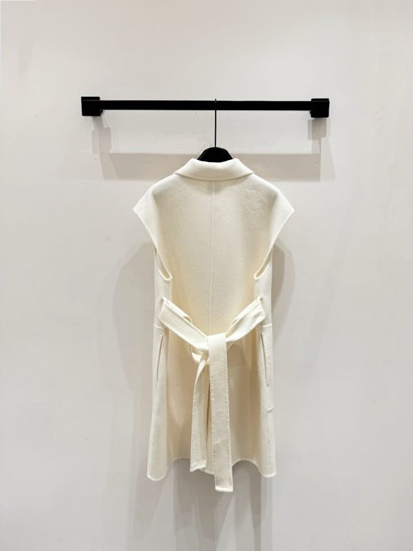 Однобортний двосторонній кашеміру жилет фото 8