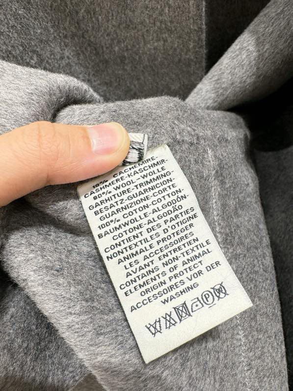 Single-breasted bilateral cashmere vest фото 9