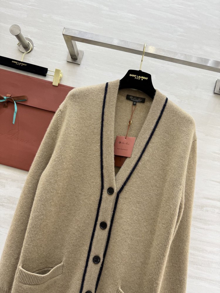 Однобортный кашемировый кардиган фото 2