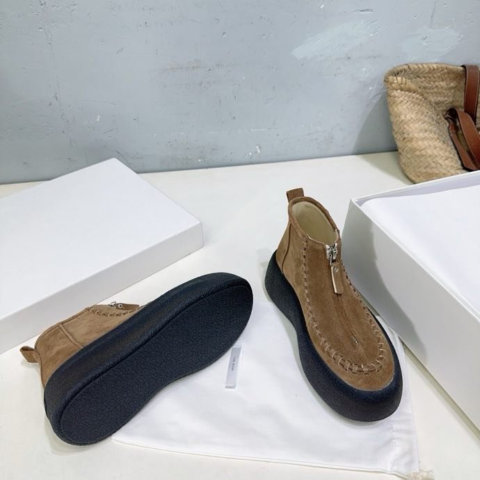 Осенне зимние ботинки на платформе женские фото 3