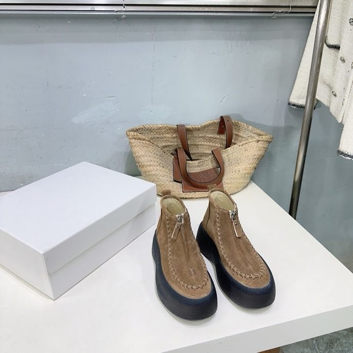 Осенне зимние ботинки на платформе женские фото 6