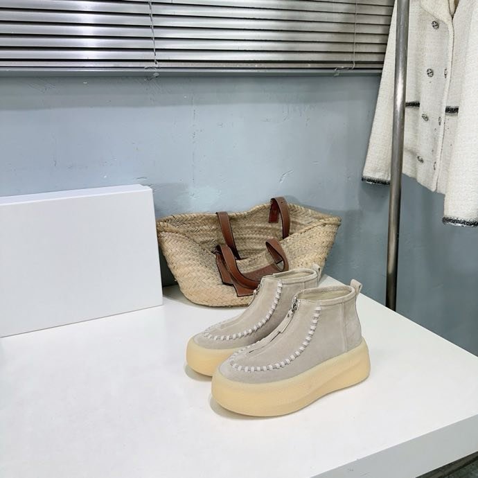 Осінньо зимові черевики на платформі жіночі фото 6