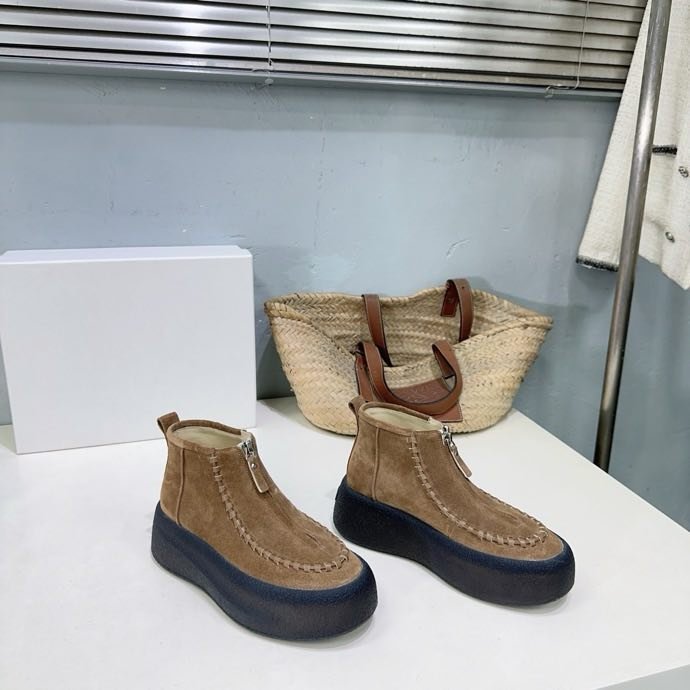 Осенне зимние ботинки на платформе женские фото 7