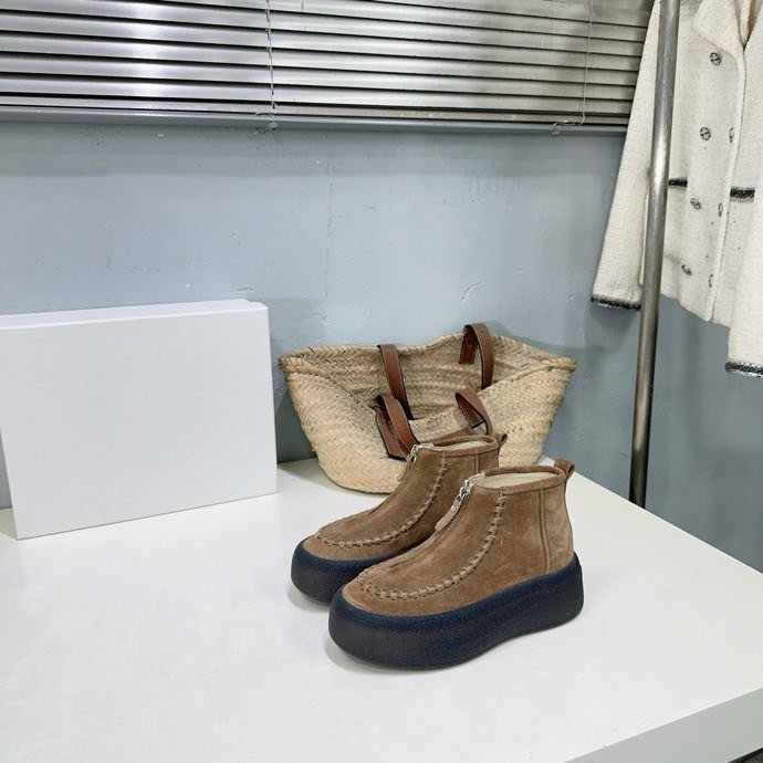 Осенне зимние ботинки на платформе женские фото 8