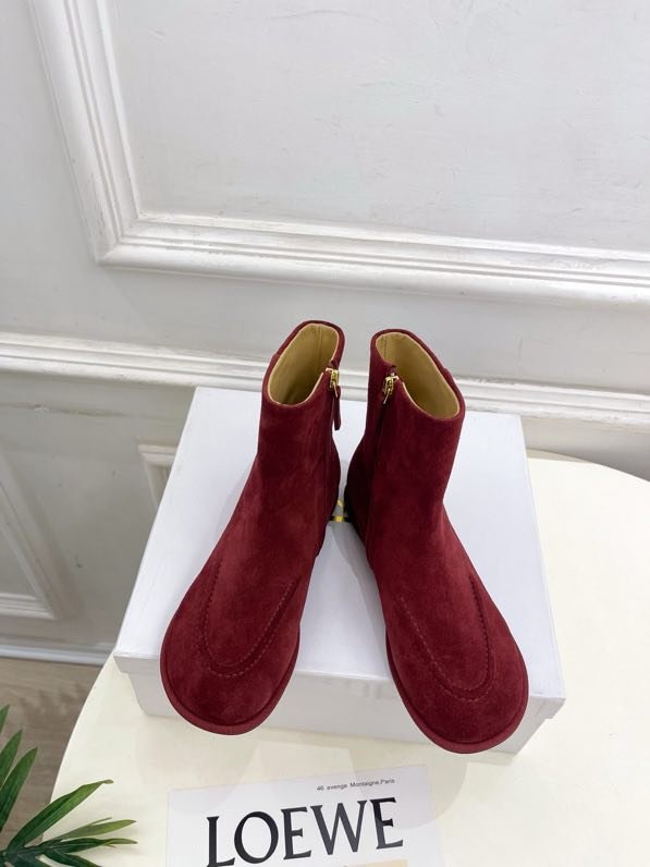 Осінньо зимові черевики в стилі ретро з круглим носком фото 3