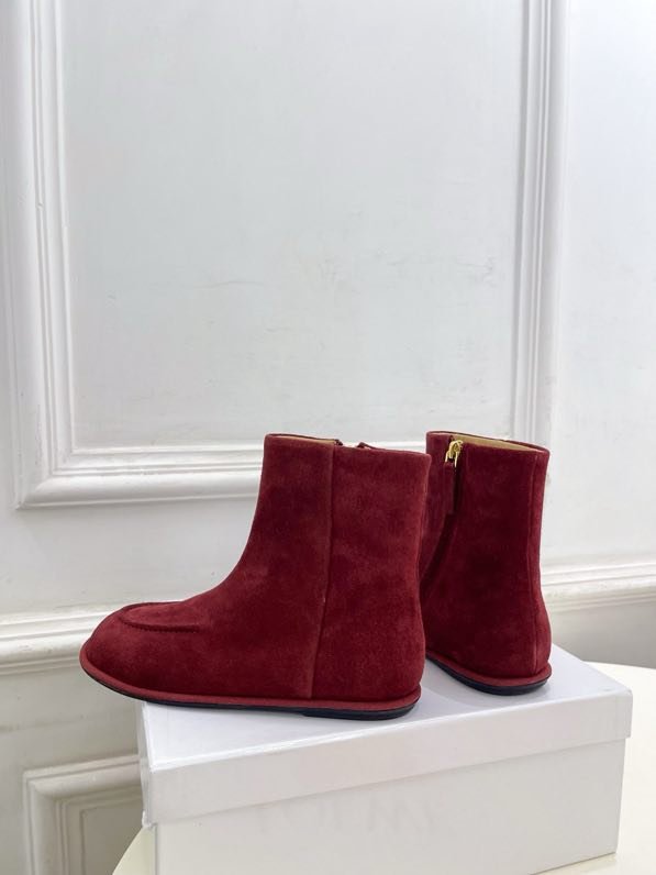 Осінньо зимові черевики в стилі ретро з круглим носком фото 4