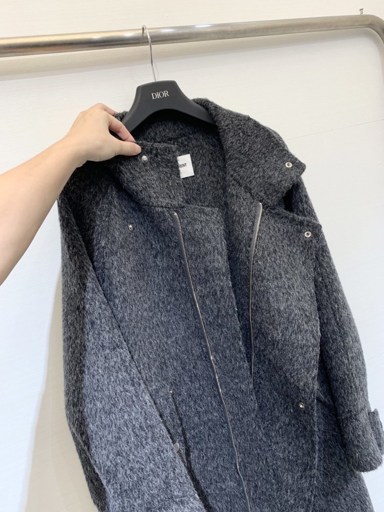 Пальто из альпаки женское фото 5