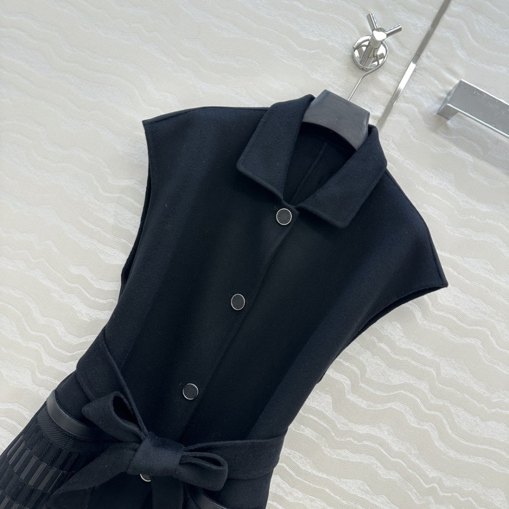 Пальто з кашеміру без рукавів фото 2