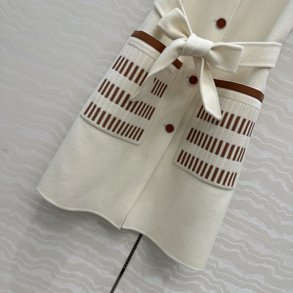 Coat of cashmere without Sleeveless фото 5