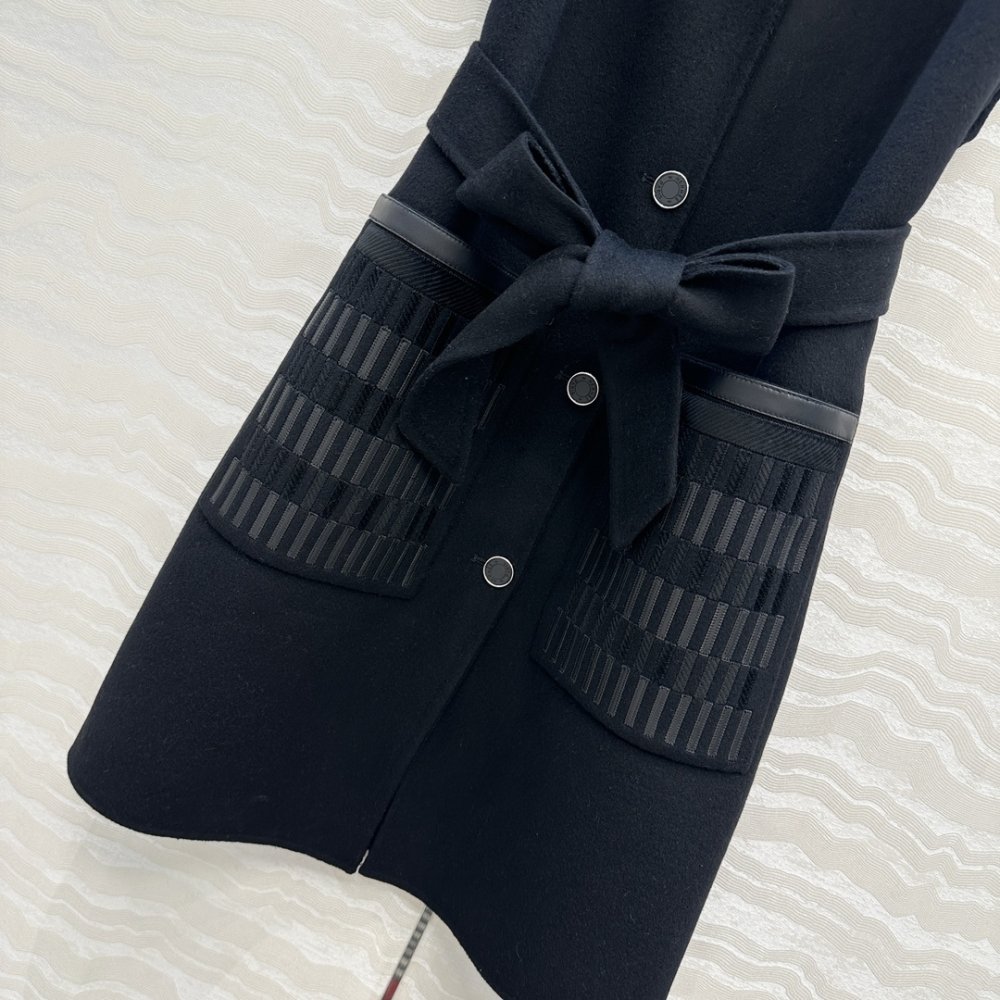 Пальто з кашеміру без рукавів фото 5