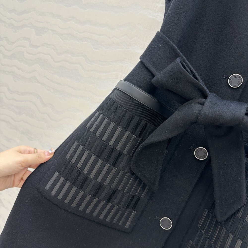 Пальто з кашеміру без рукавів фото 6