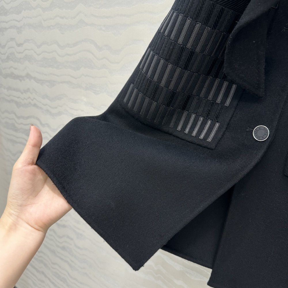 Пальто з кашеміру без рукавів фото 7