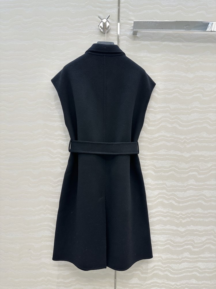 Пальто з кашеміру без рукавів фото 9