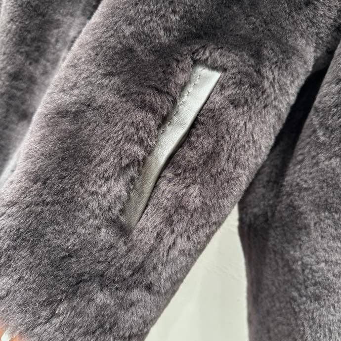 Пальто из мериносовой шерсти женское фото 2