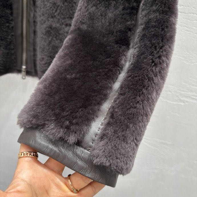 Пальто из мериносовой шерсти женское фото 7