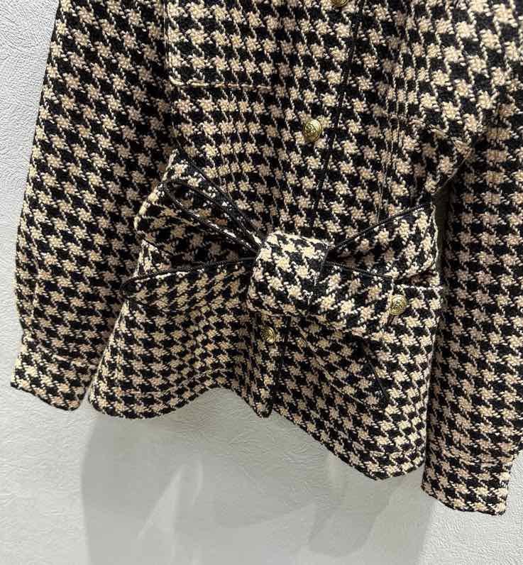 Пальто из шерстяного твида фото 2