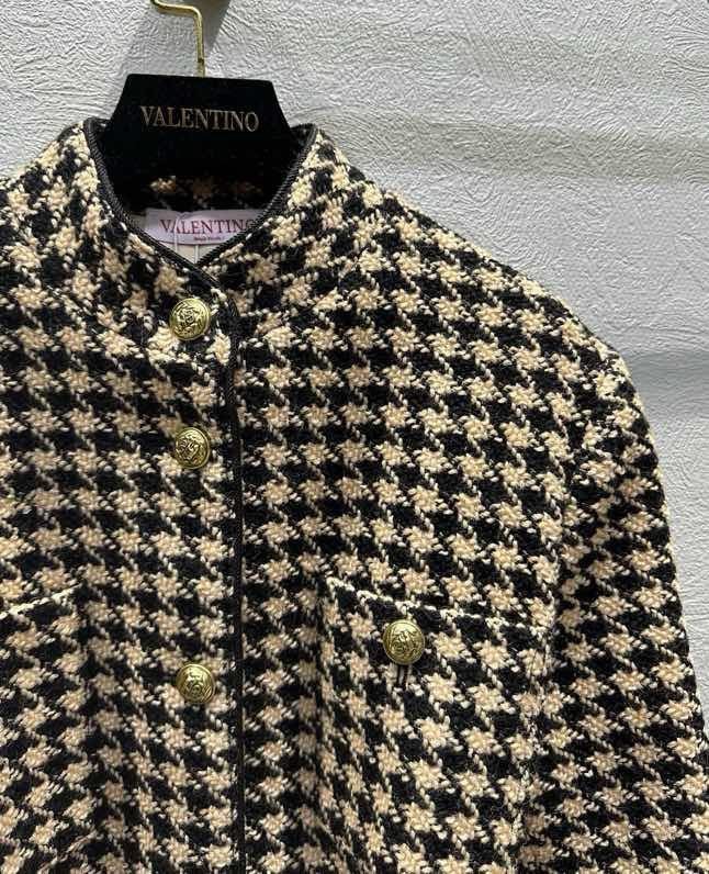 Пальто из шерстяного твида фото 4