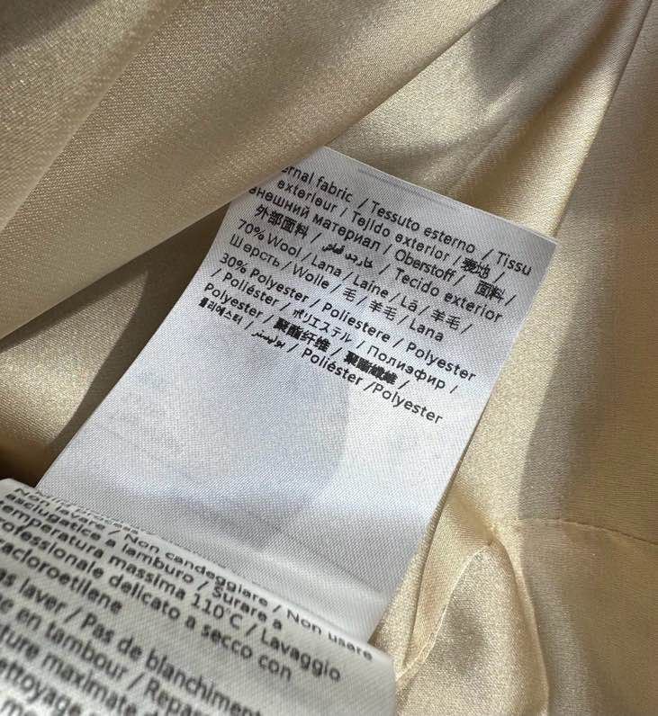 Пальто из шерстяного твида фото 5