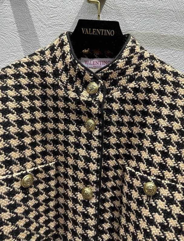 Пальто из шерстяного твида фото 8