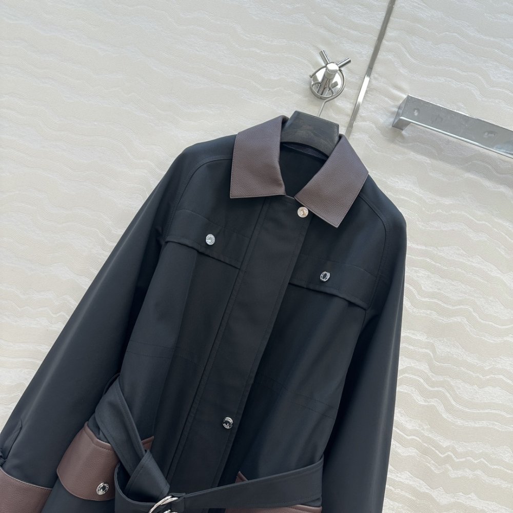 Пальто кожаное женское фото 2