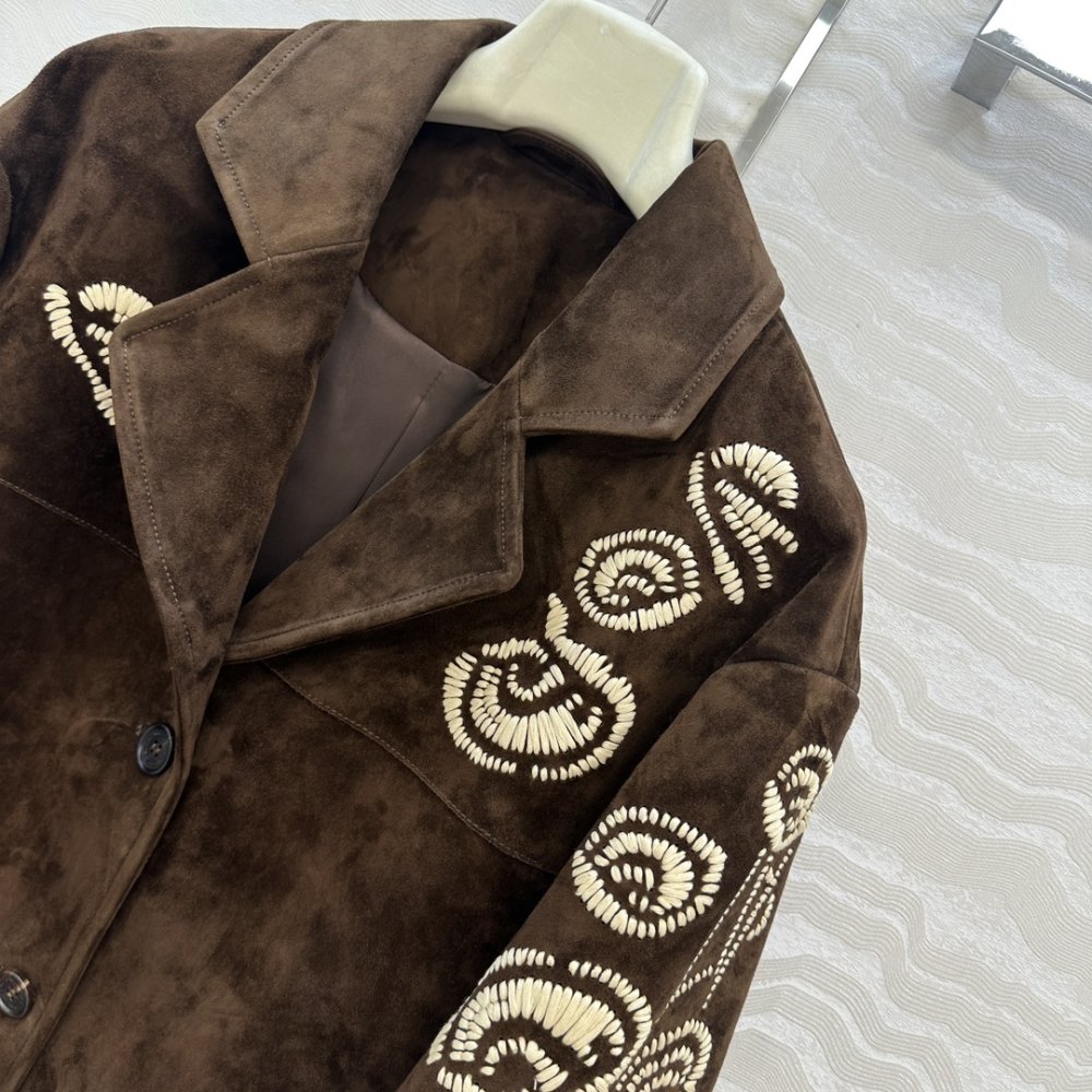 Пальто шкіряне жіноче фото 3