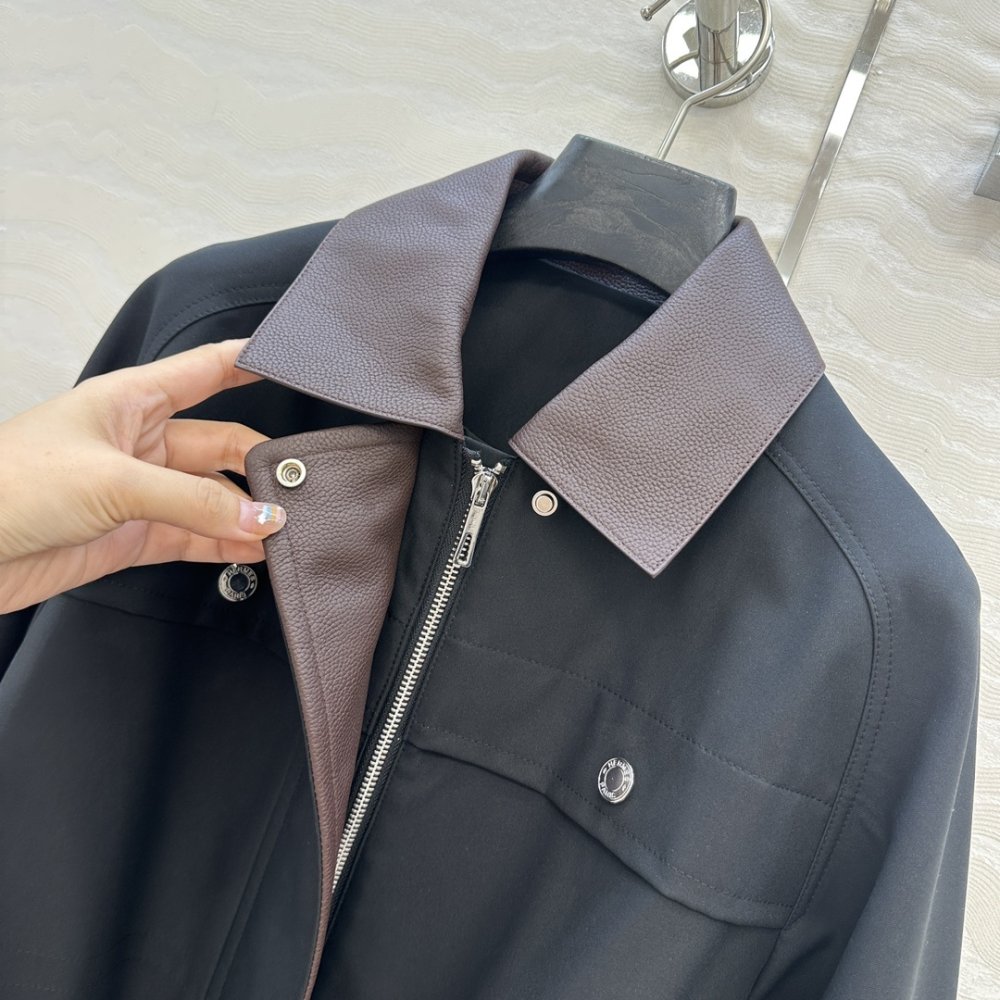 Пальто кожаное женское фото 5