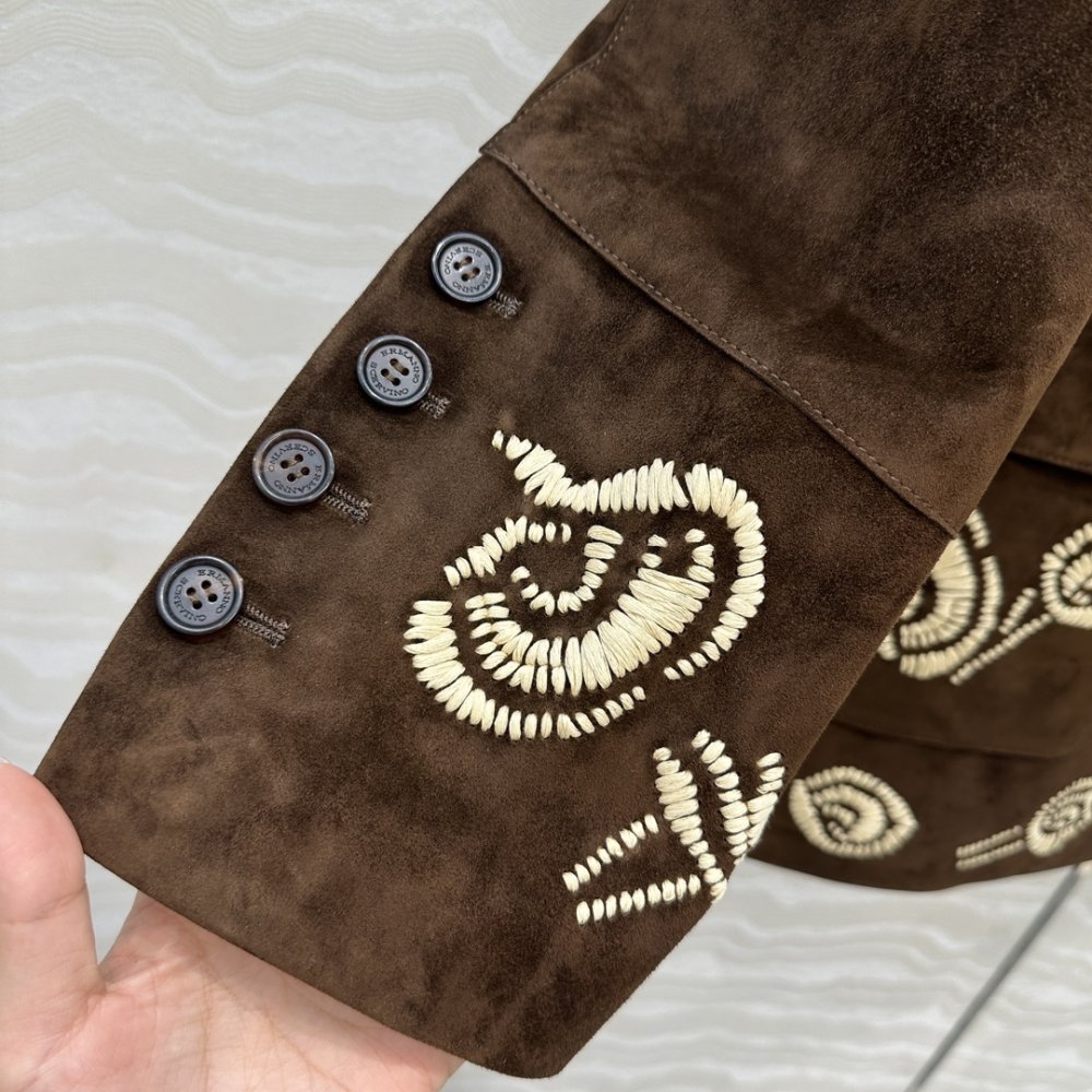 Пальто шкіряне жіноче фото 6