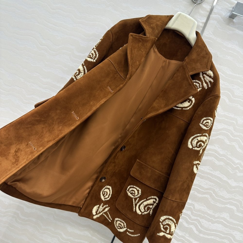 Пальто шкіряне жіноче фото 7