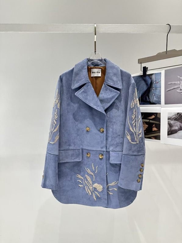 Пальто кожаное