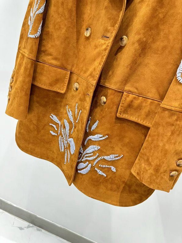 Пальто кожаное фото 2