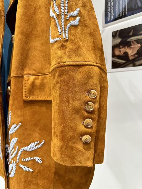 Пальто кожаное фото 4