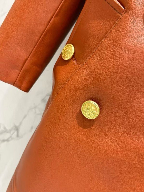 Пальто кожаное фото 5