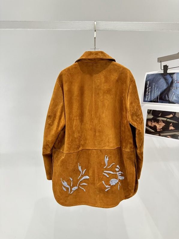 Пальто кожаное фото 9