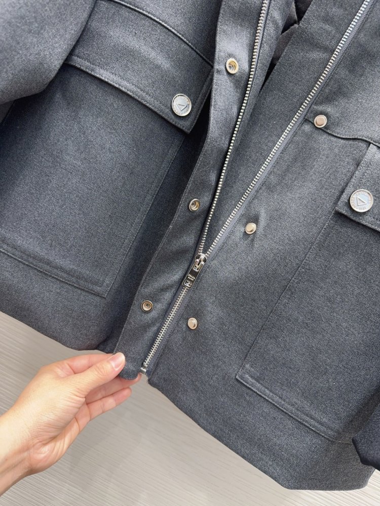 Пальто с бархатными лацканами и манжетами фото 8