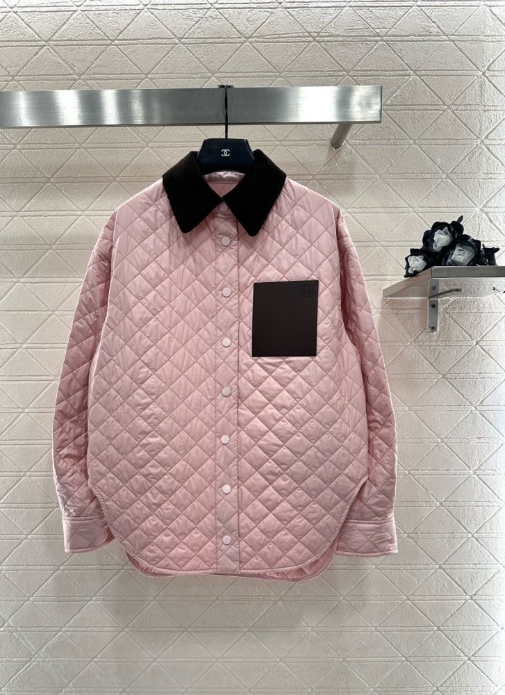 Пальто с вельветовым воротником