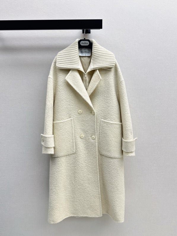 Пальто шерстяное с дллинным пуховым жилетом фото 9