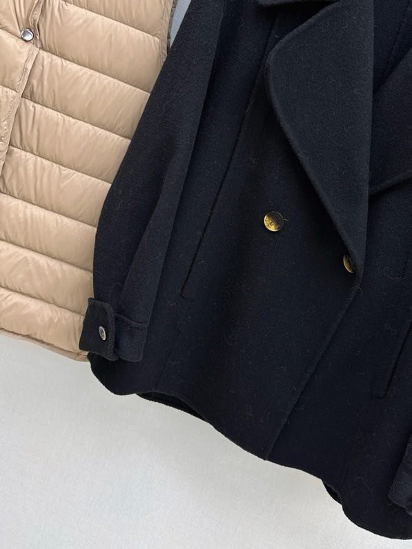 Пальто шерстяное с пуховой жилеткой фото 7