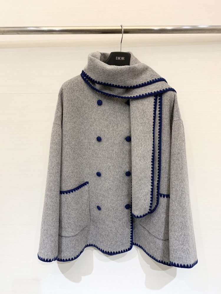 Пальто шерстяное женское