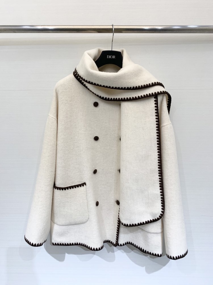 Пальто шерстяное женское