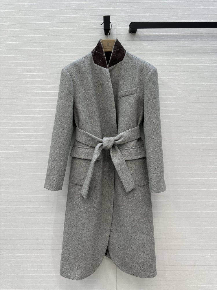 Пальто шерстяное женское