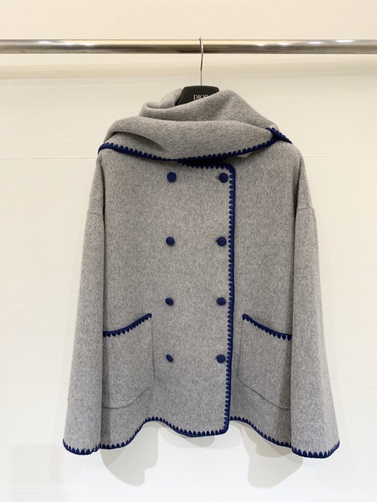 Пальто шерстяное женское фото 2