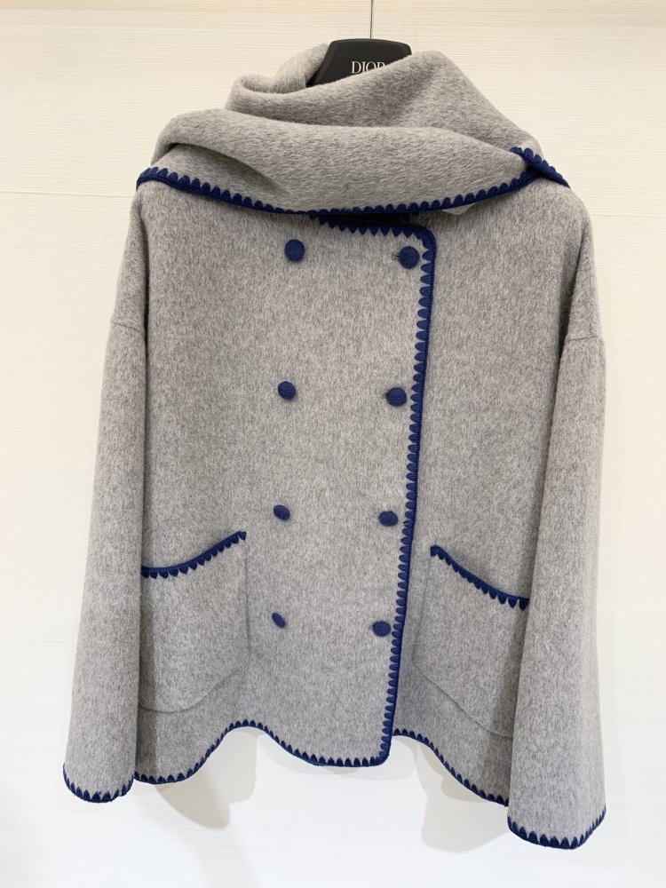 Пальто шерстяное женское фото 3