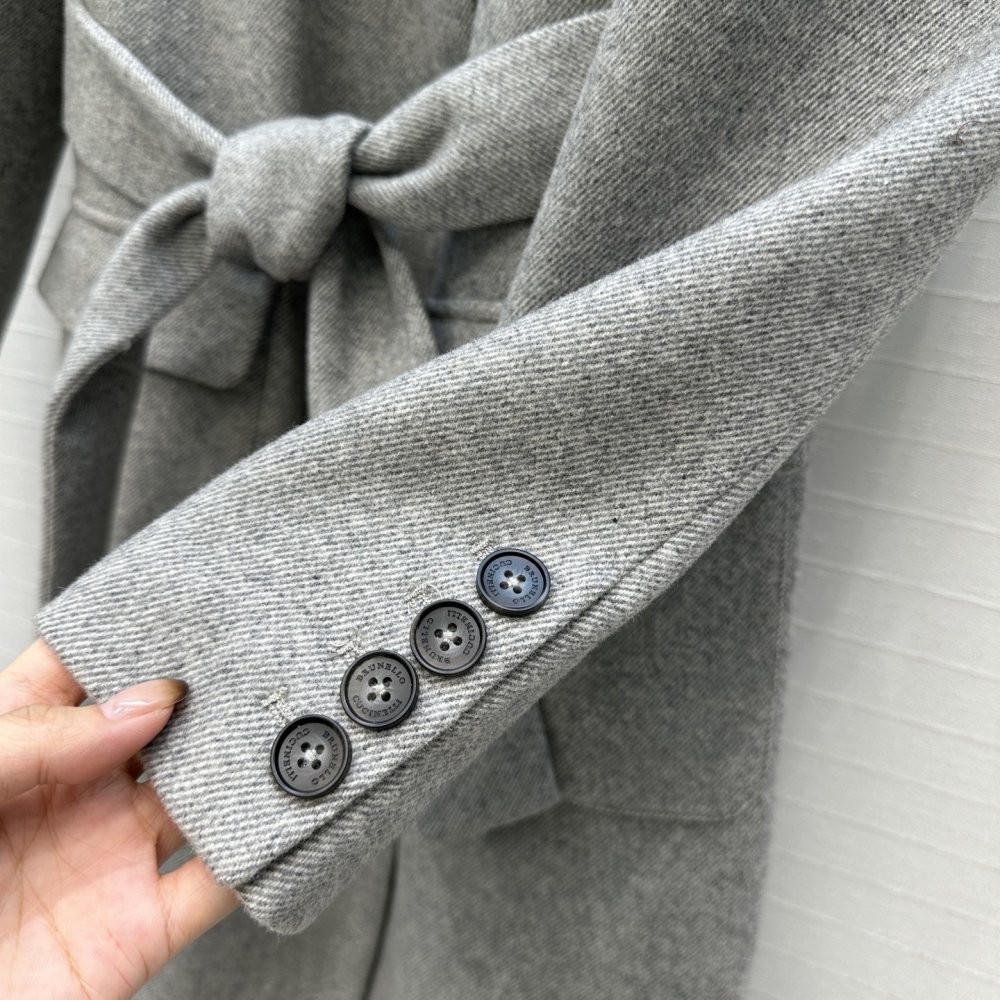 Пальто шерстяное женское фото 5