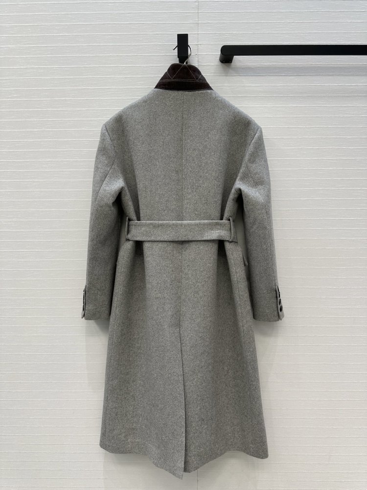 Пальто шерстяное женское фото 8